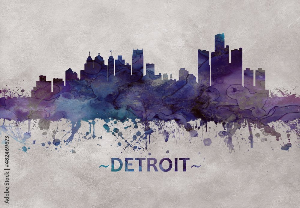 Detroit skyline 1